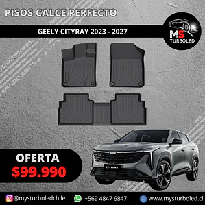 PISO DE CALCE PERFECTO GEELY CITYRAY