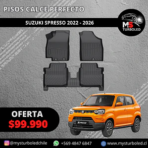 PISO DE CALCE PERFECTO SUZUKI SPRESSO