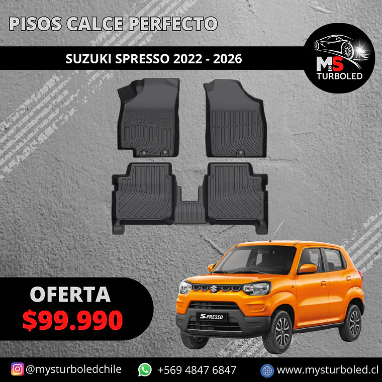 PISO DE CALCE PERFECTO SUZUKI SPRESSO 1