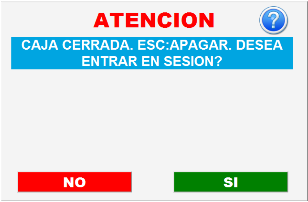 Cerrar sesión y salir del sistema