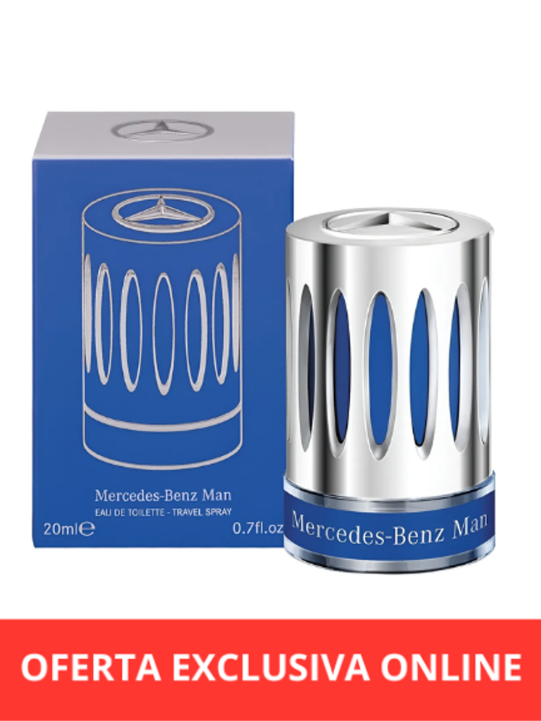 Mercedes Benz Travel Collection Man Azul Edt 20 Ml 1