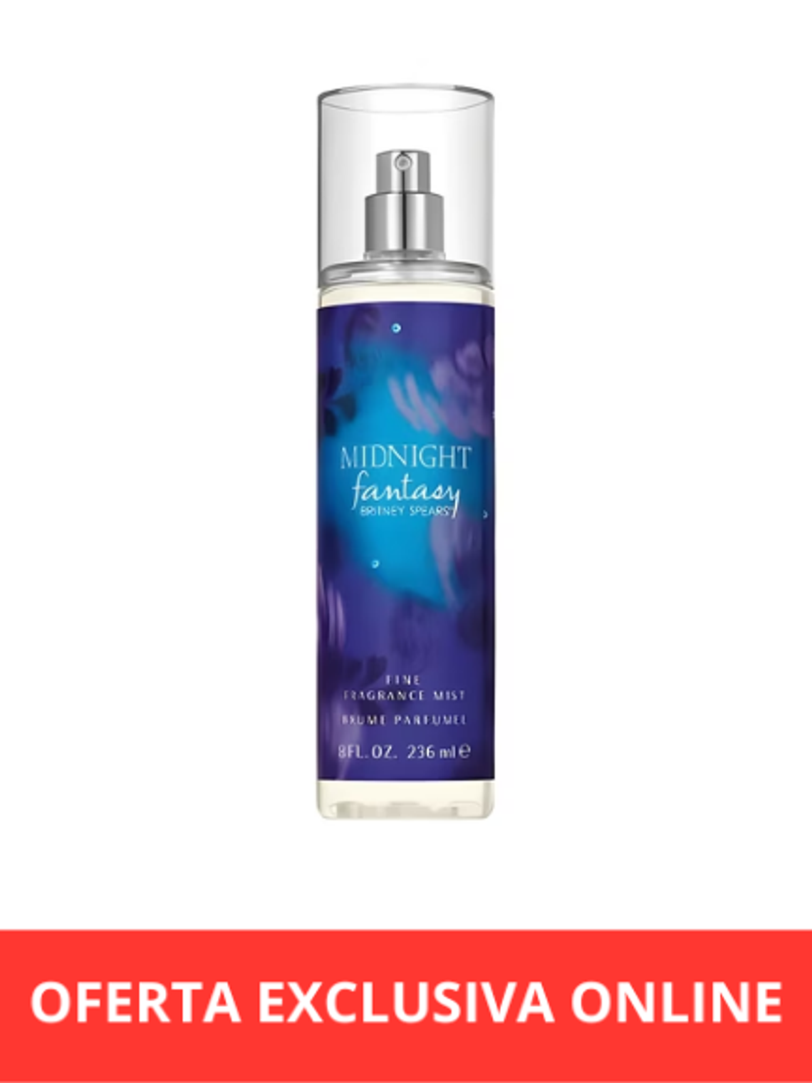 Britney Spears Midnight Fantasy Body Mist 236Ml 1