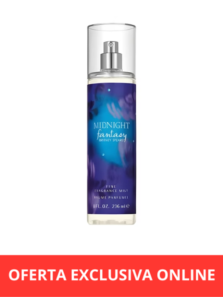 Britney Spears Midnight Fantasy Body Mist 236Ml 1