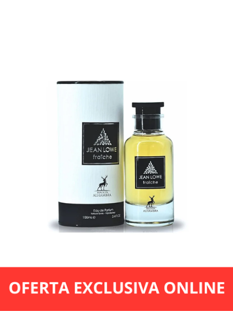 Maison Alhambra Jean Lowe Fraiche EDP 100 Ml 1