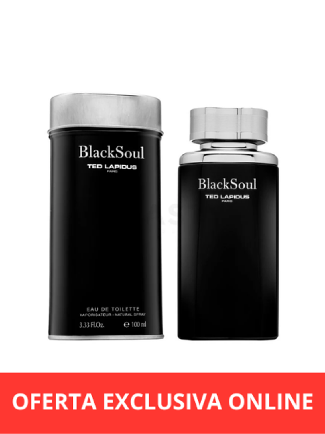 Ted Lapidus Black Soul EDT 100 Ml 1