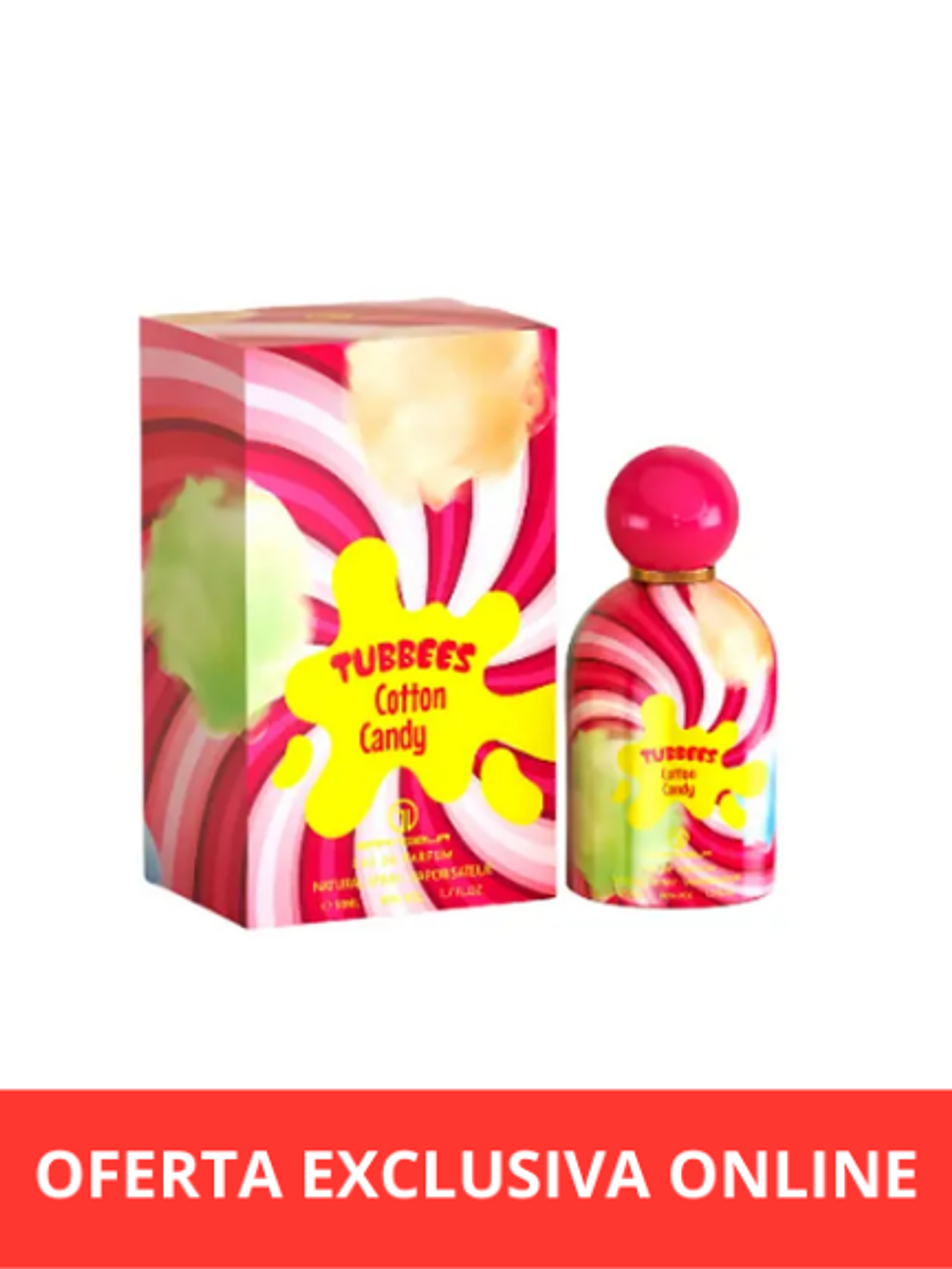 Grandeur Tubbees Cotton Candy EDP 50 Ml 1