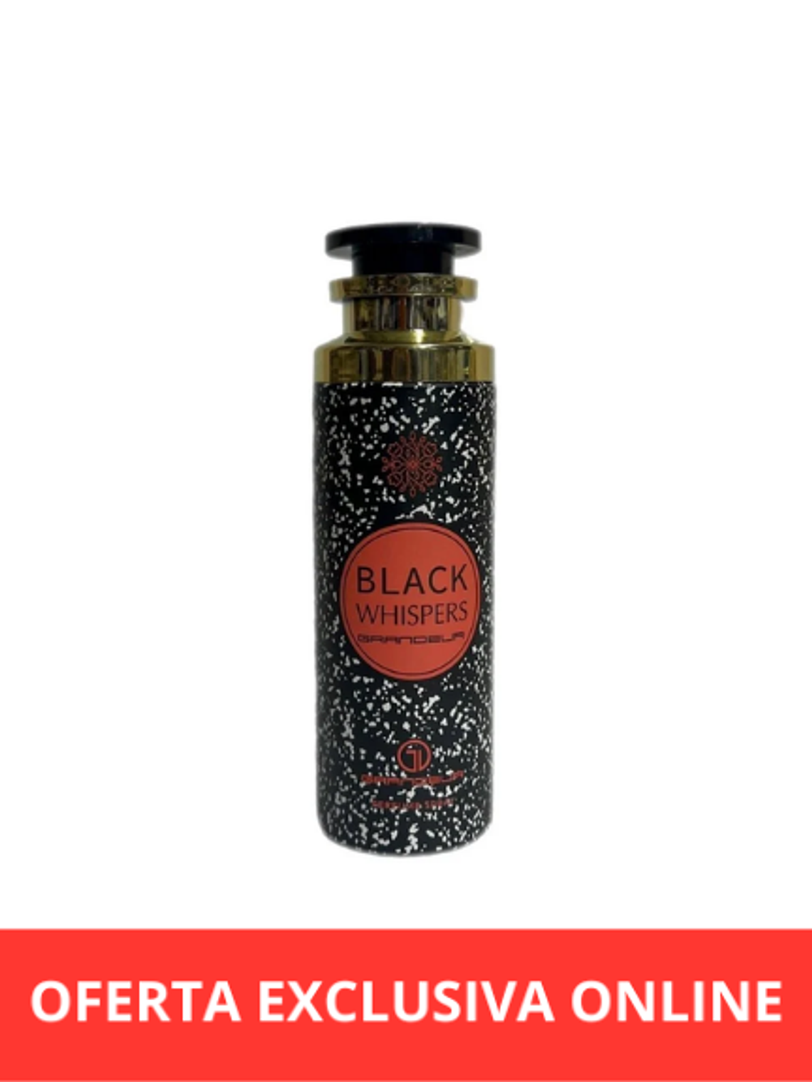 Grandeur Black Whispers Woman Body Spray 200 Ml 1