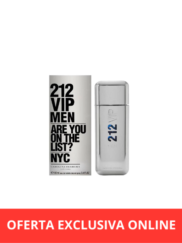 Carolina Herrera 212 VIP Men EDT 100 Ml 1