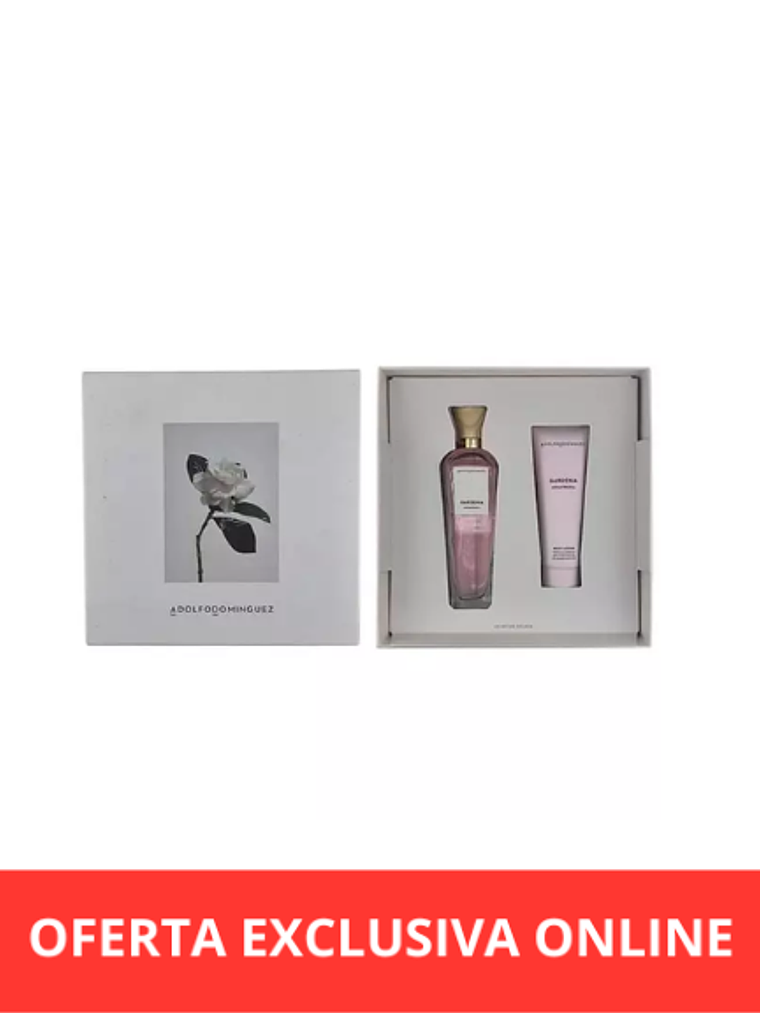 Adolfo Dominguez Agua Fresca Gardenia EDT 120 Ml + Body Lotion 1