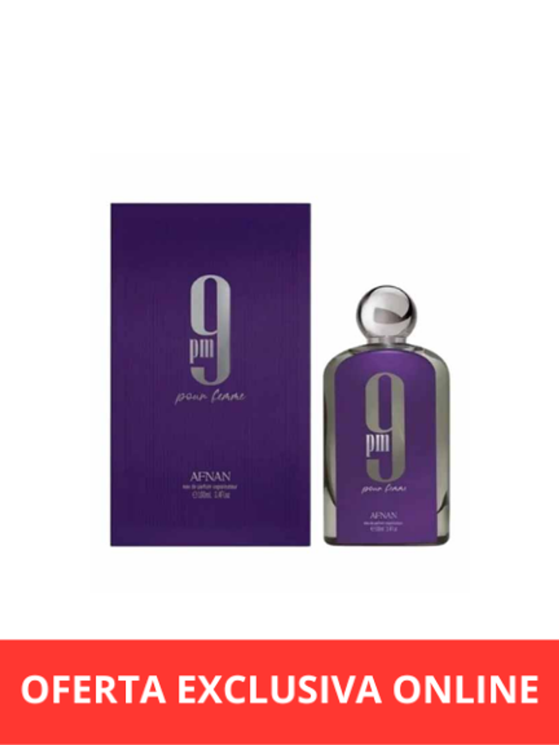 Afnan 9 PM EDP Pour Femme 100 Ml 1