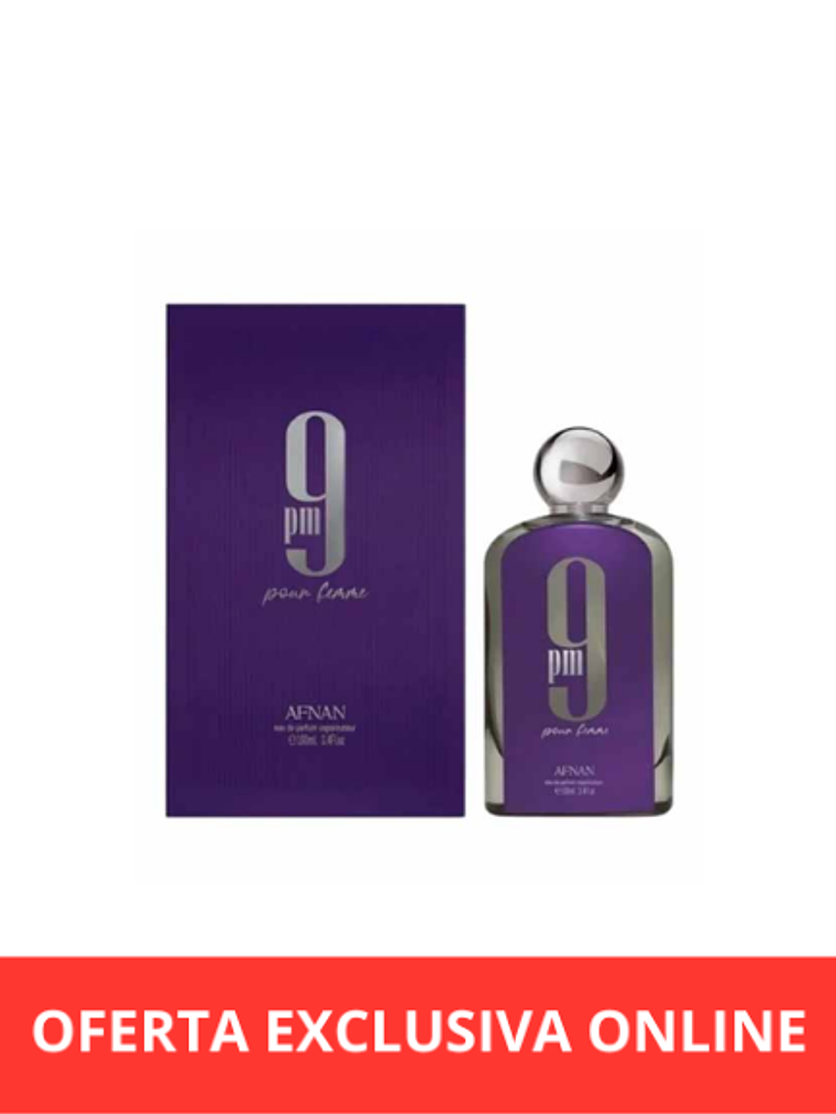 Afnan 9 PM EDP Pour Femme 100 Ml 1