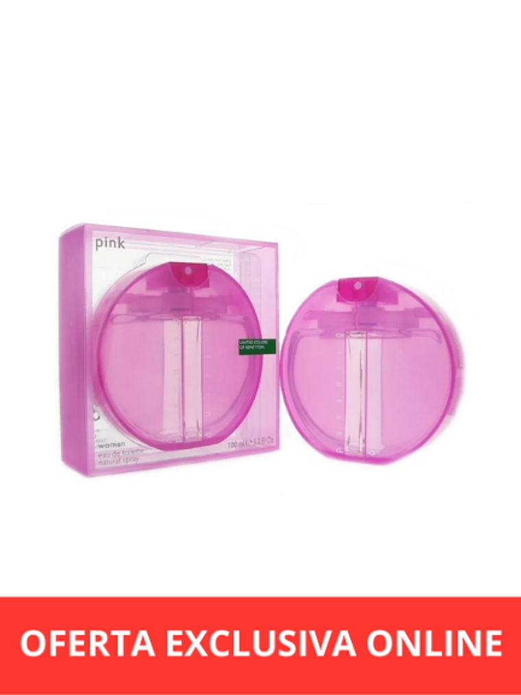 Benetton Inferno Paradiso Pink Woman EDT 100 Ml 1
