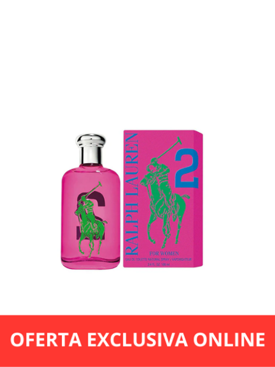 Ralph Lauren Big Pony 2 Pink EDT Mujer 100 Ml 1
