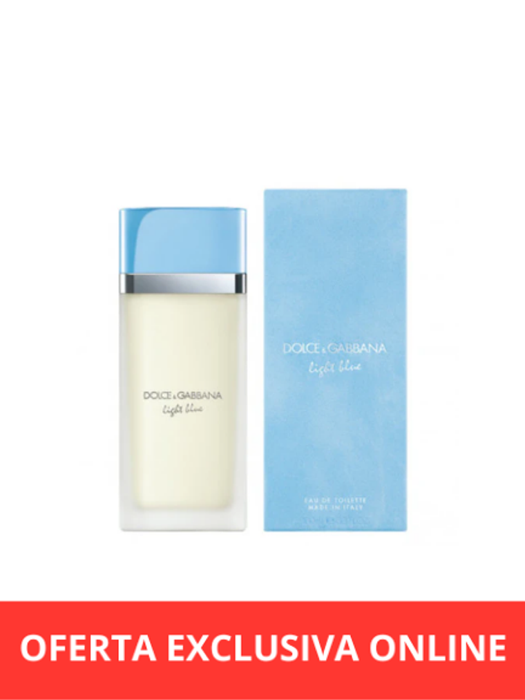 Dolce & Gabbana Light Blue EDT Mujer 100 Ml Formato Antiguo 1
