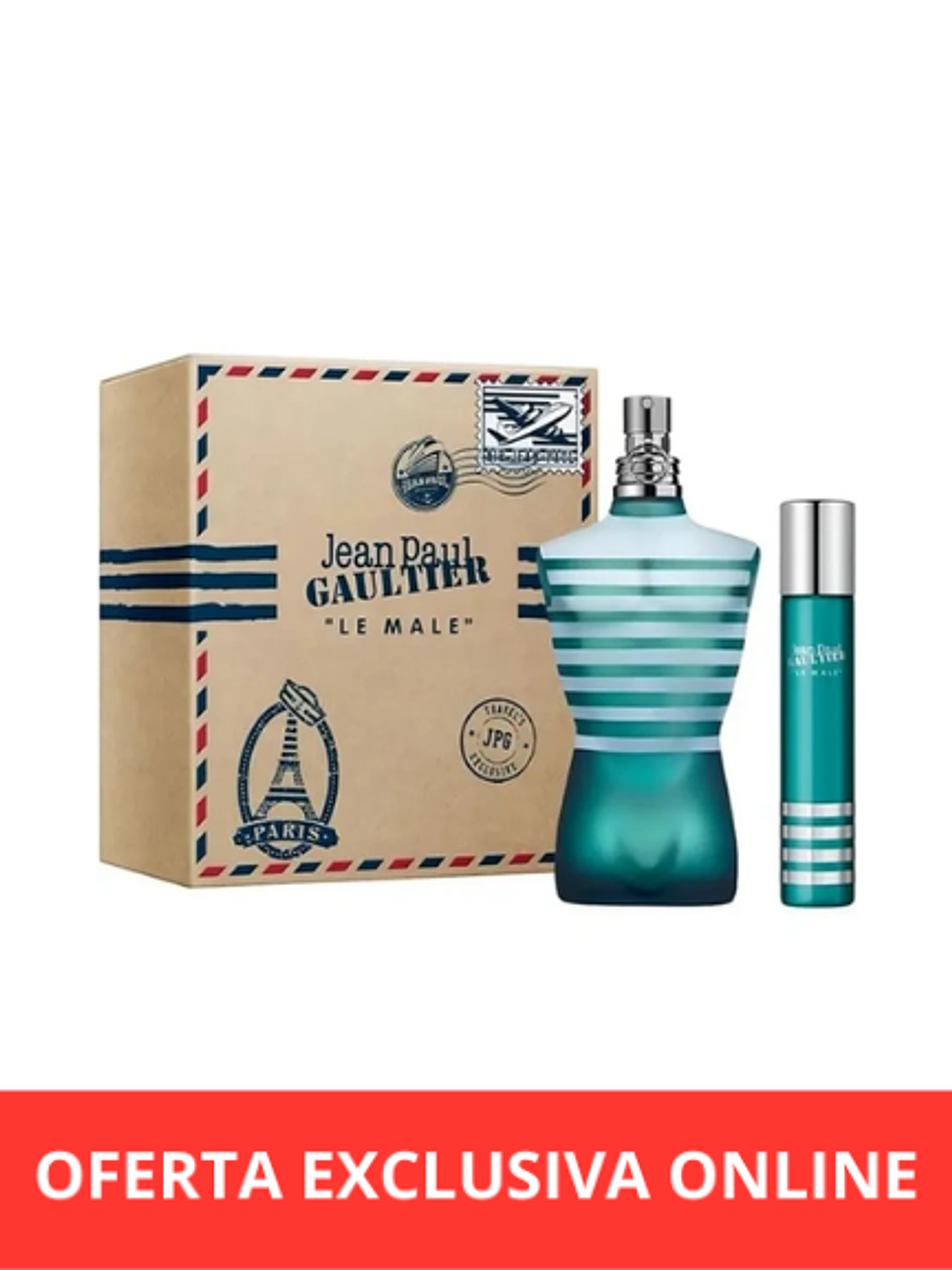 Jean Paul Gaultier Set Le Male EDT 125 Ml + 20 Ml 1