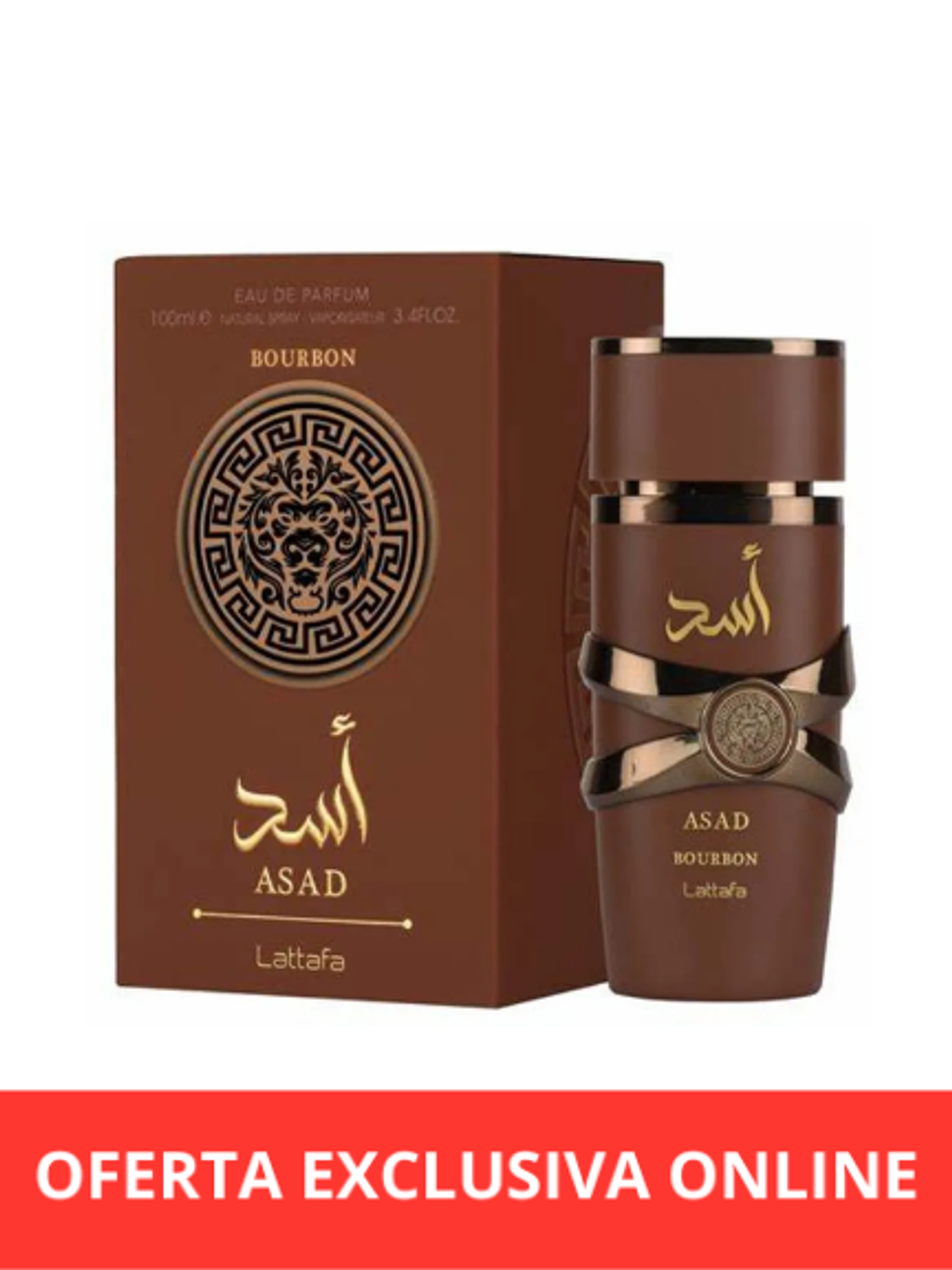 Lattafa Asad Bourbon EDP 100 Ml 1