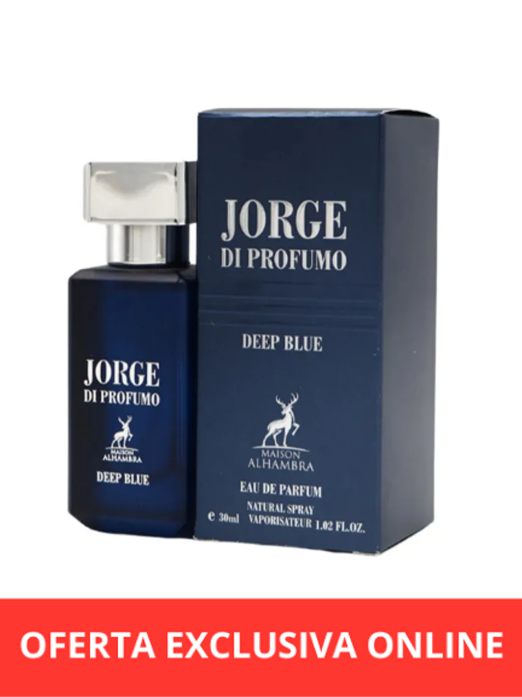 Maison Alhambra Jorge di Profumo Deep Blue EDP 30 Ml 1