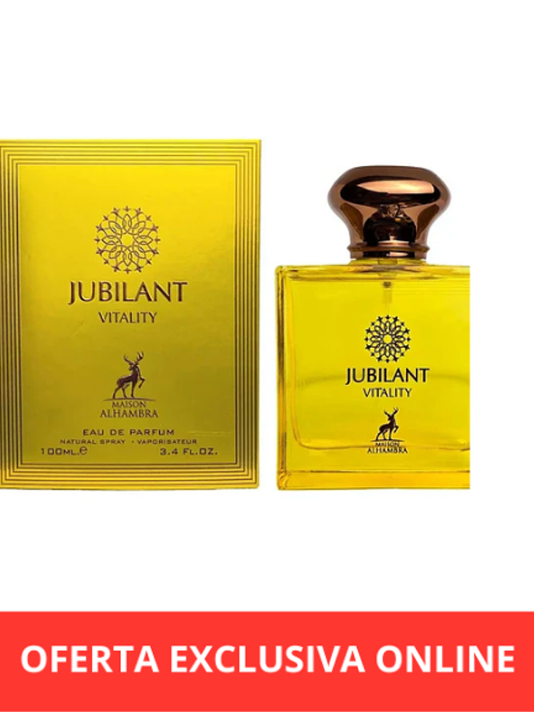 Maison Alhambra Jubilant Vitality EDP 100 Ml 1