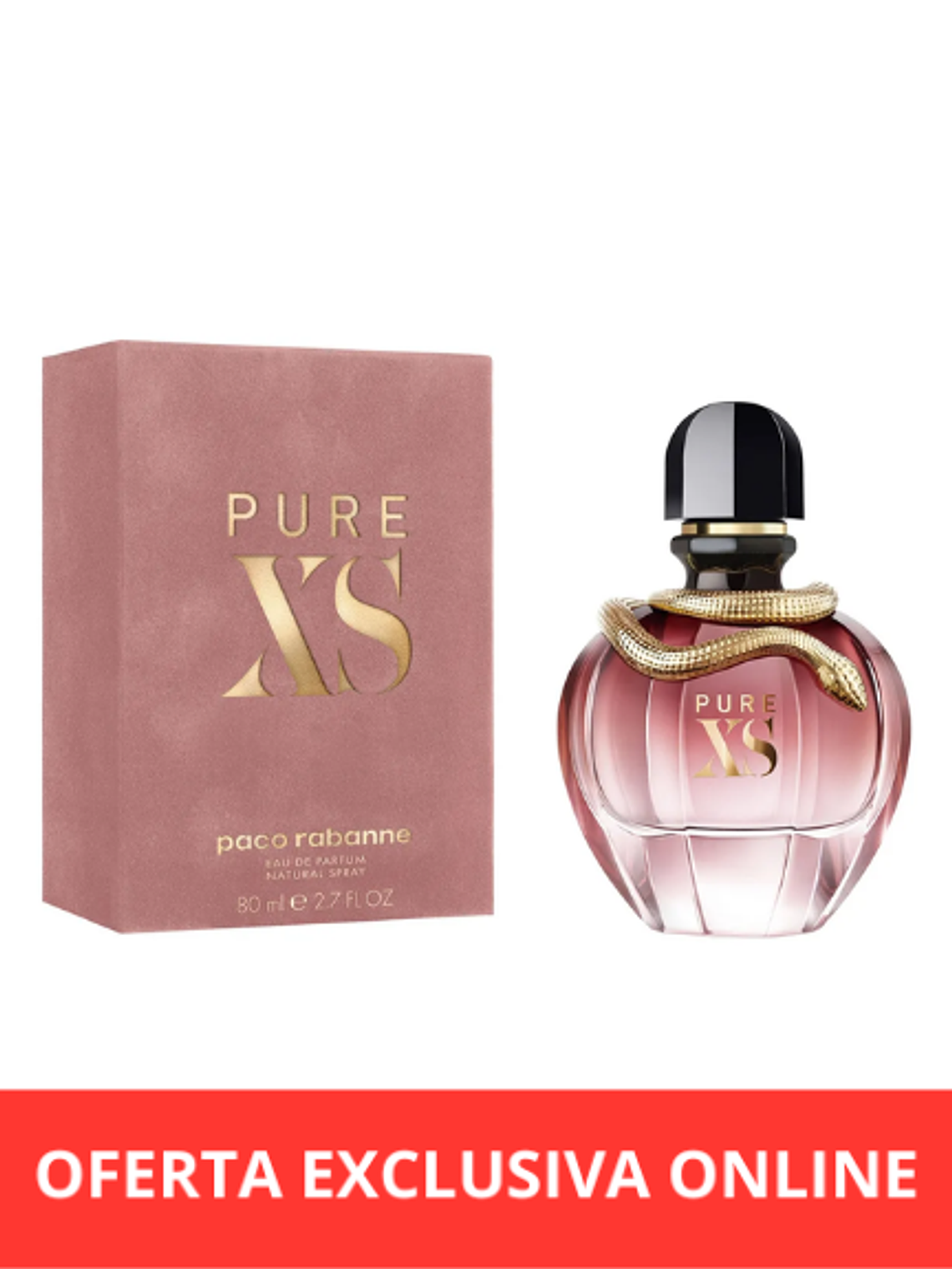Paco Rabanne XS Pure EDP 80 Ml 1