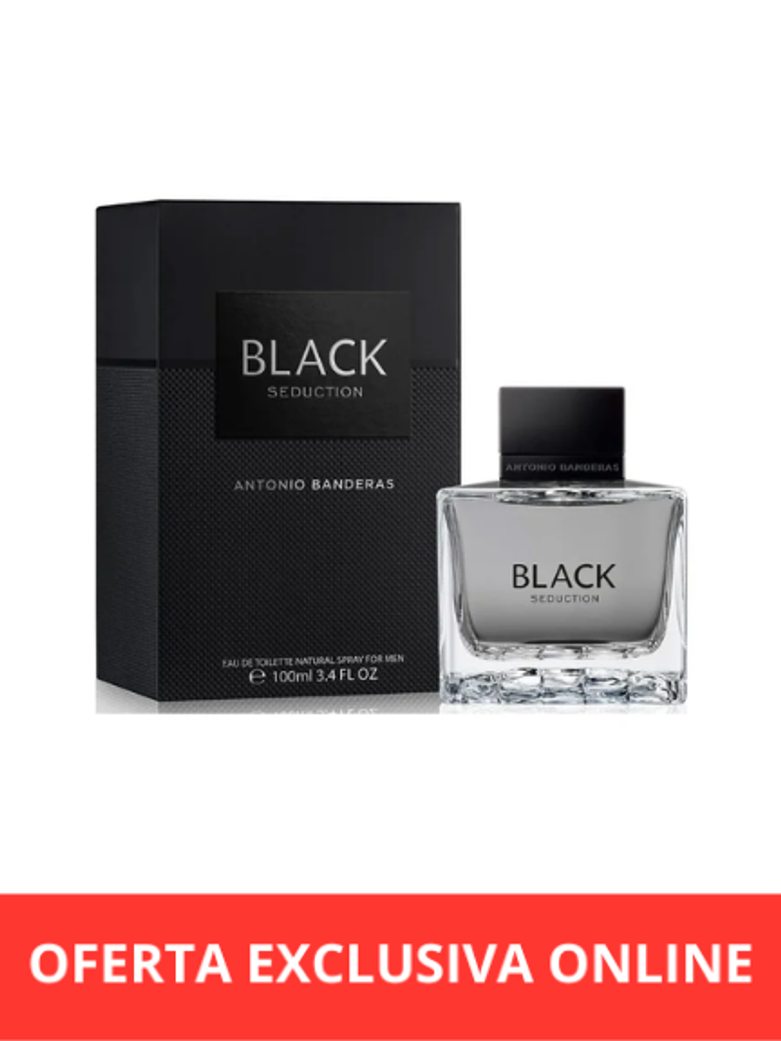 Antonio Banderas Black Seduction EDT Men 100 Ml 1