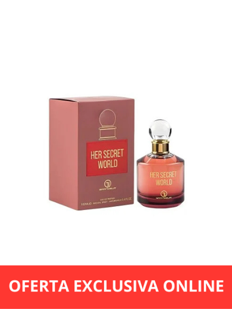 Grandeur Her Secret World Woman Edp 100 ML (Dupe Scandal Pour Femme Edp) 1