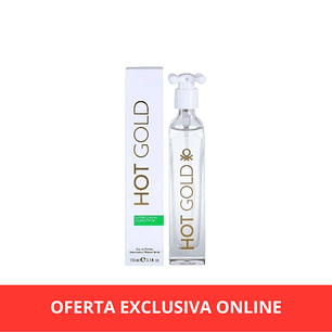 Benneton Hot Gold EDT Woman 100 Ml