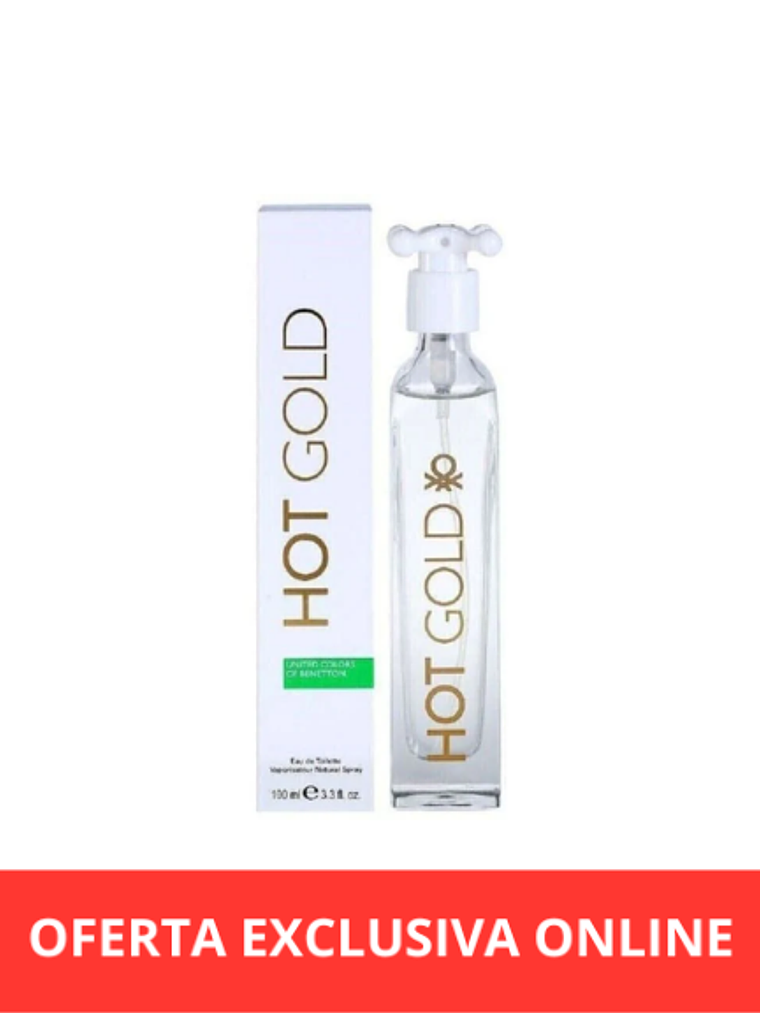 Benneton Hot Gold EDT Woman 100 Ml 1