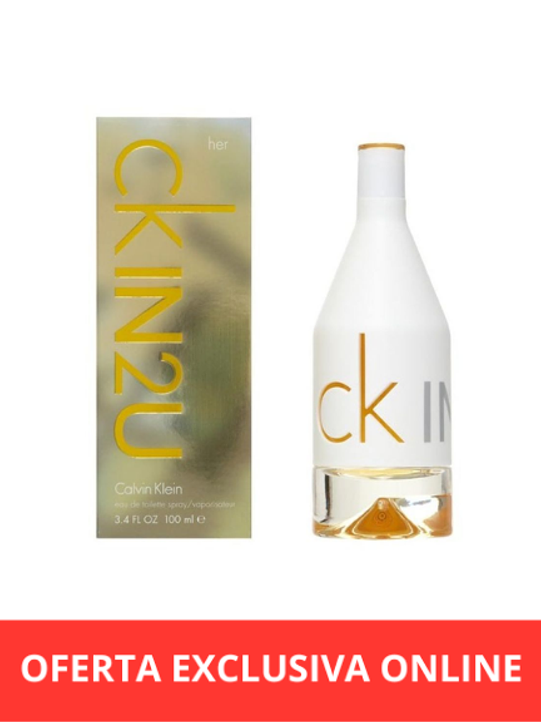 Calvin Klein CK IN2U EDT Woman 100 Ml 1