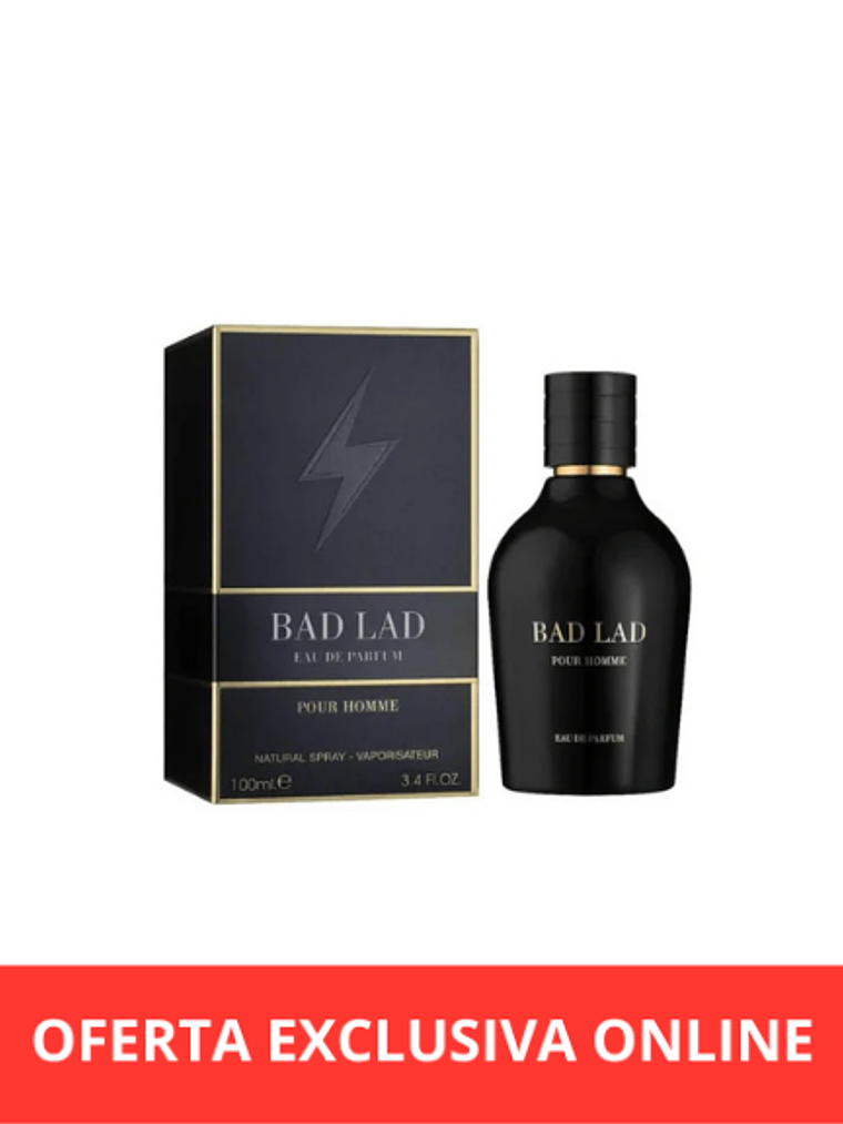 Fragrance World Bad Lad EDP Men 100 Ml (Dupe Bad Bou le Parfum) 1