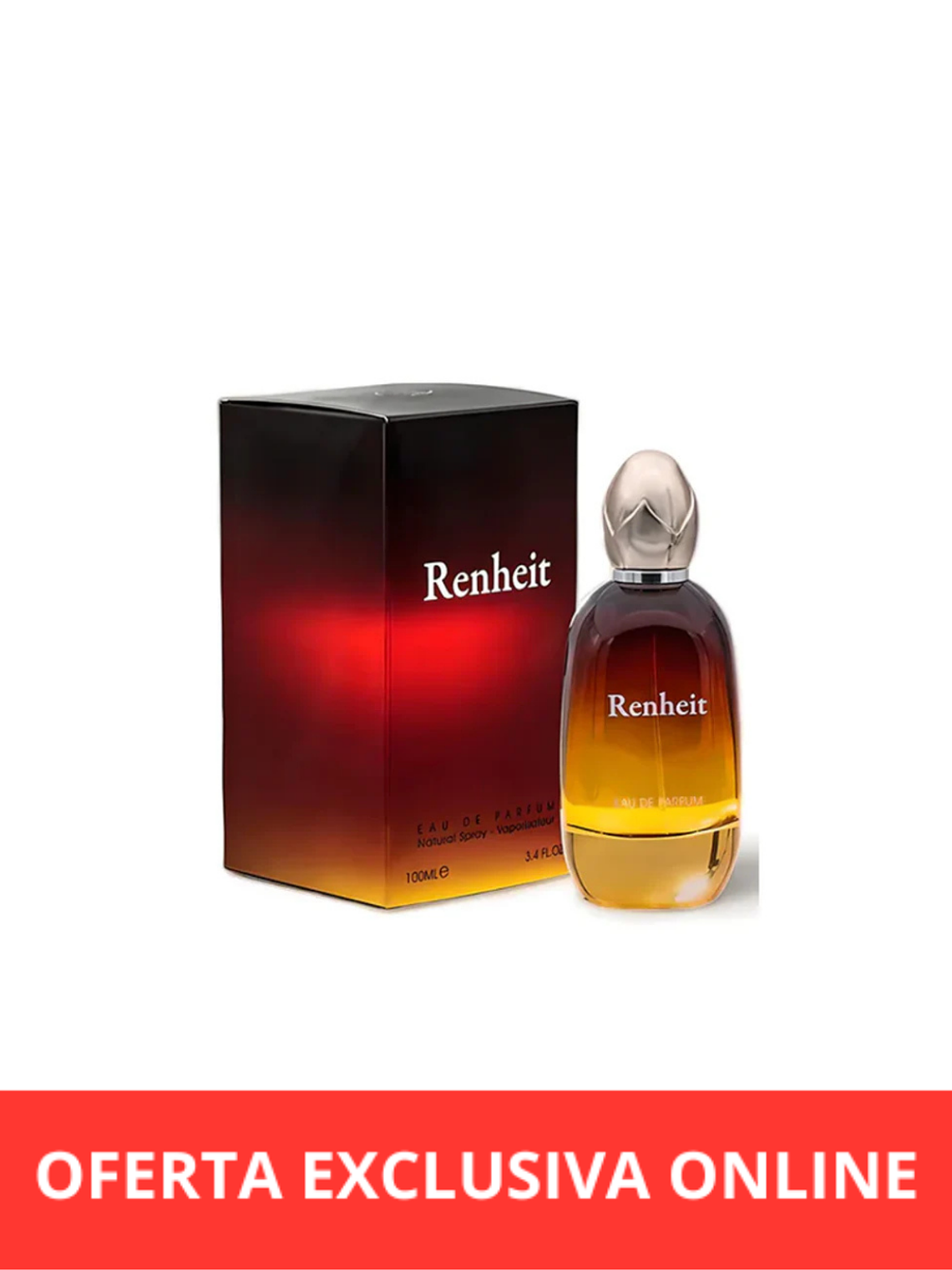 Fragrance World Renheit EDP 100 ML (Dupe Árabe Fahrenheit Dior) 1