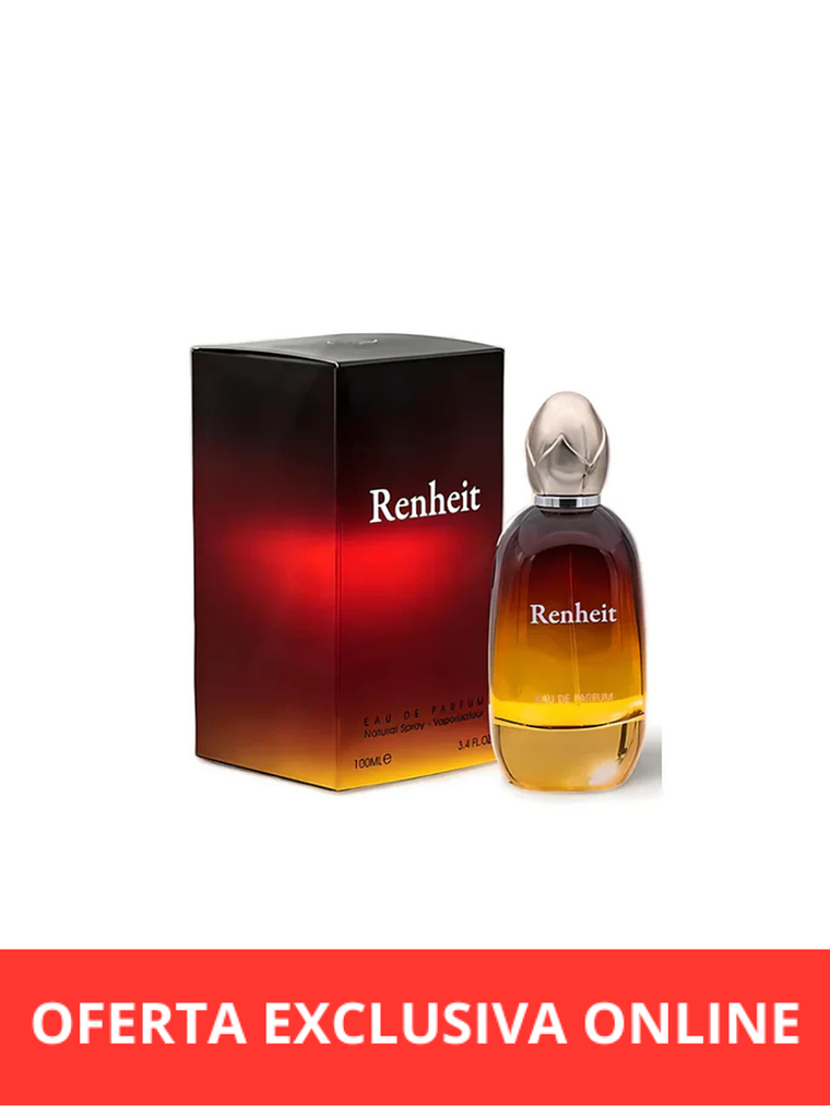 Fragrance World Renheit EDP 100 ML (Dupe Árabe Fahrenheit Dior) 1