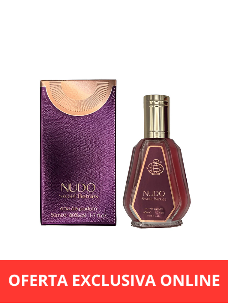 Fragrance World Nudo Sweet Berries EDP 50 ML  1