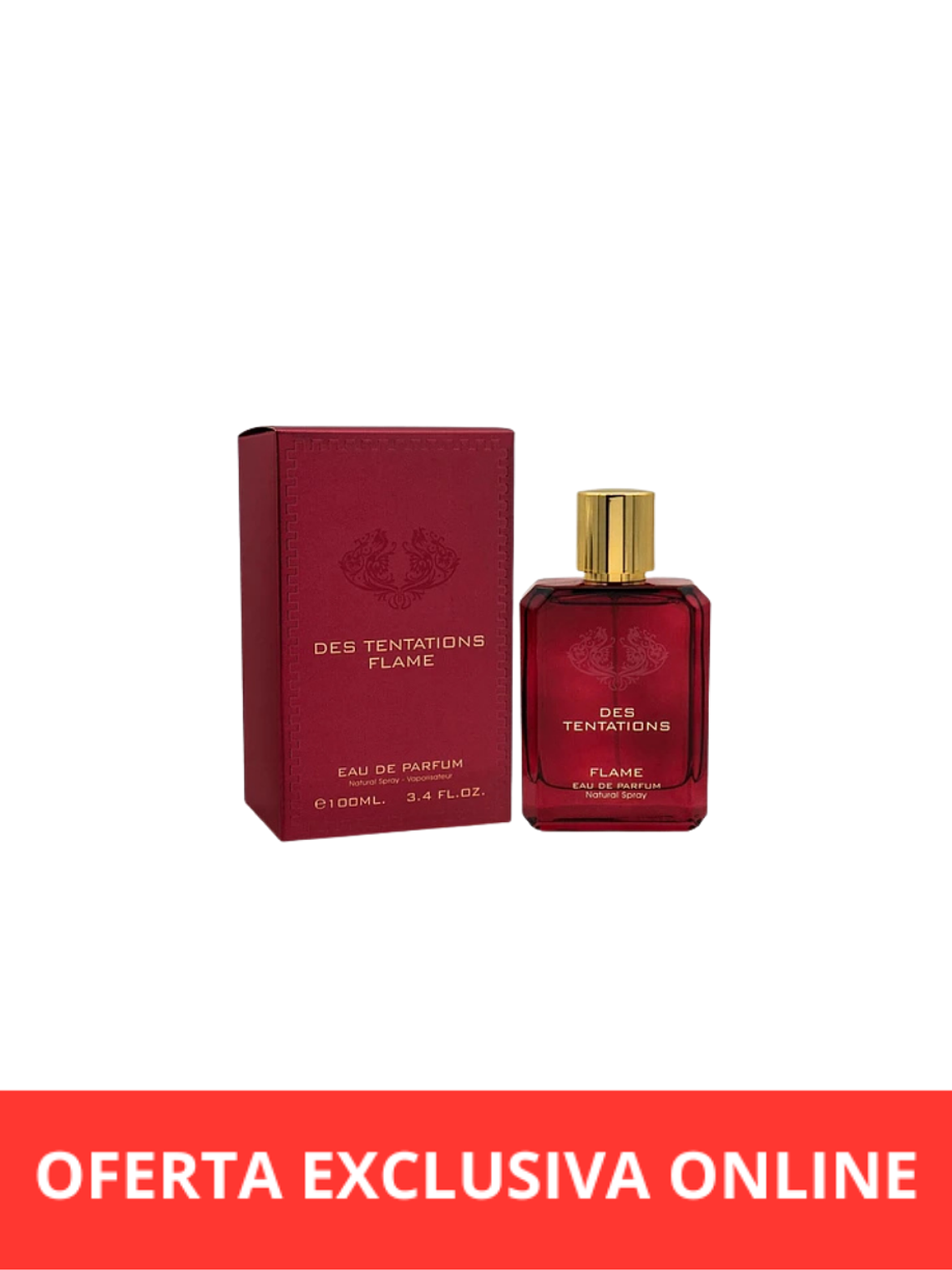 Fragrance World Des Tentations Flame EDP 100 ML  1