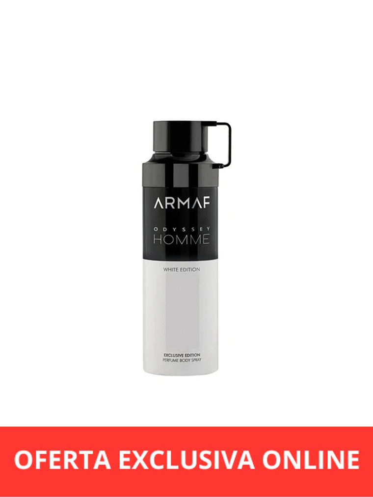 Desodorante Armaf Odyssey Homme White Edition Perfume Body Spray 200 ML 1
