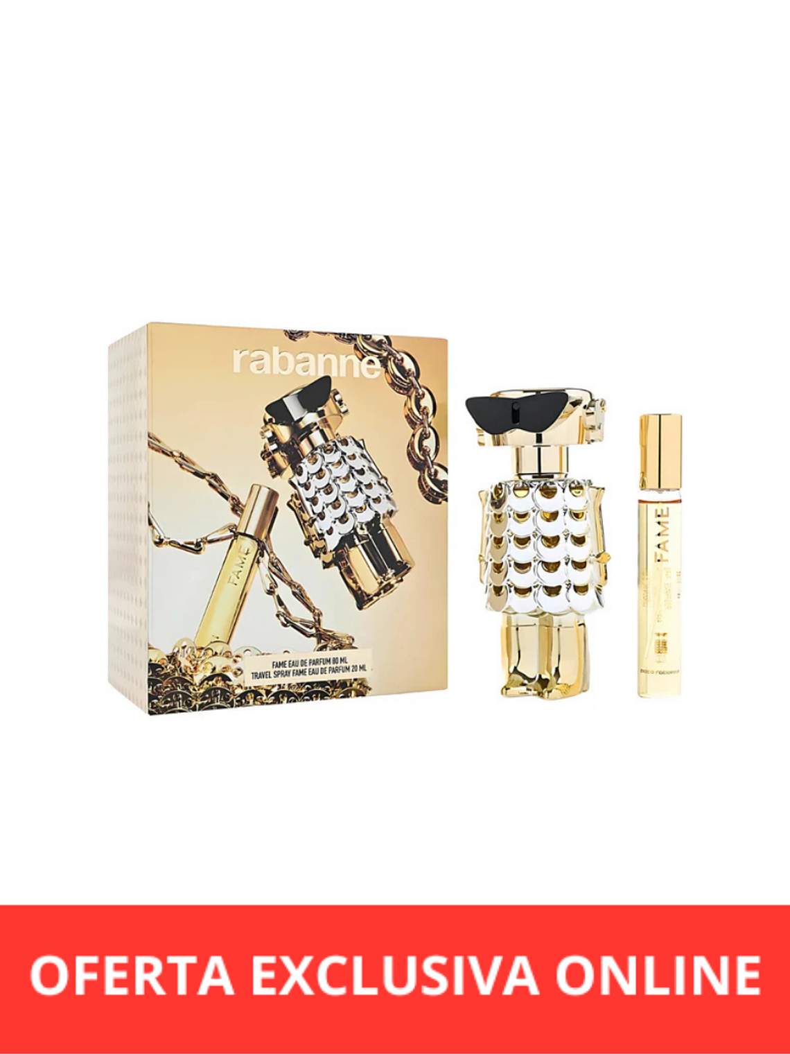 Paco Rabanne Fame Woman EDP 80 ML + 20 ML  1