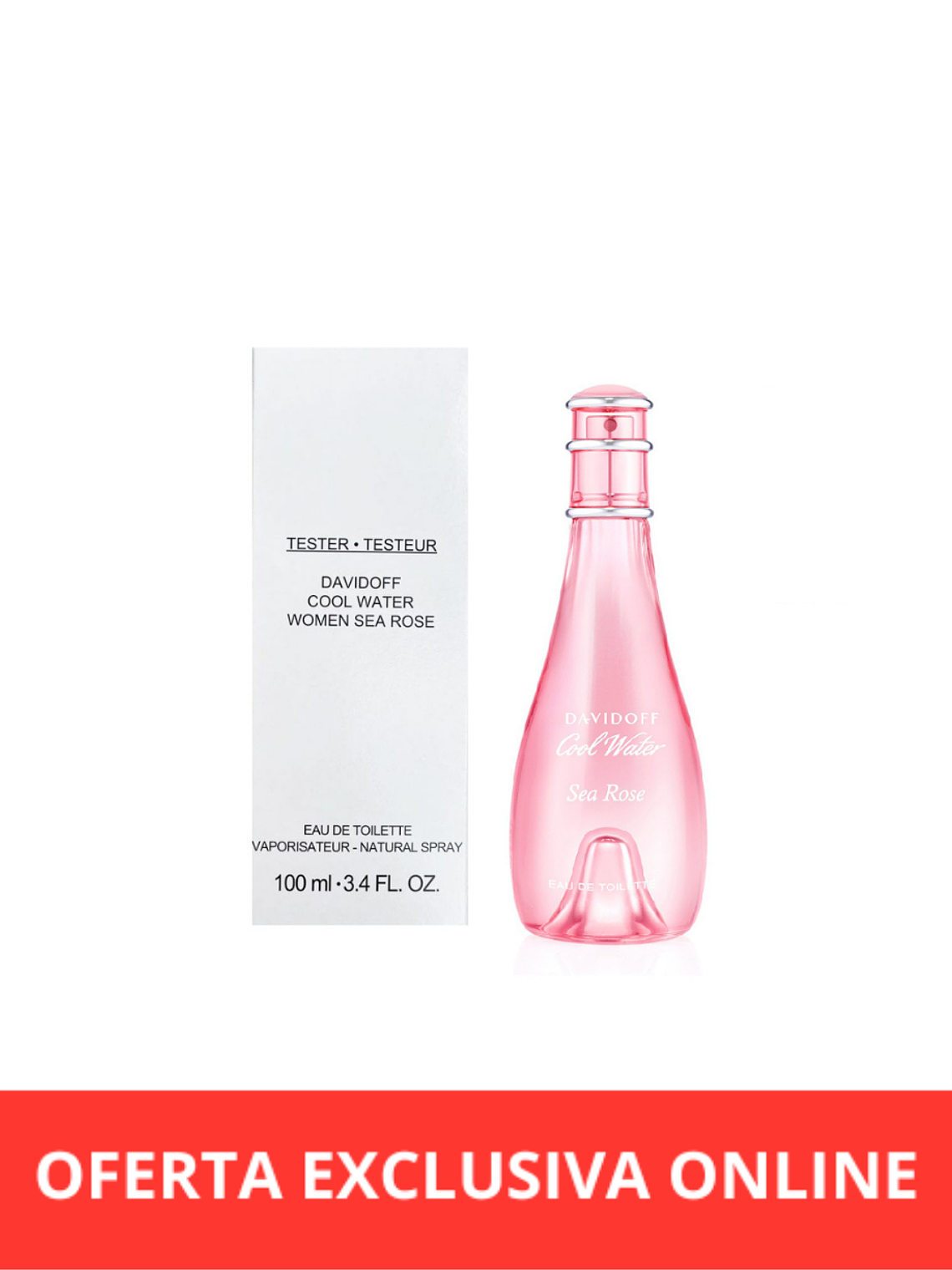 Davidoff Cool Water Woman Sea Rose EDT 100 ML Tester 1