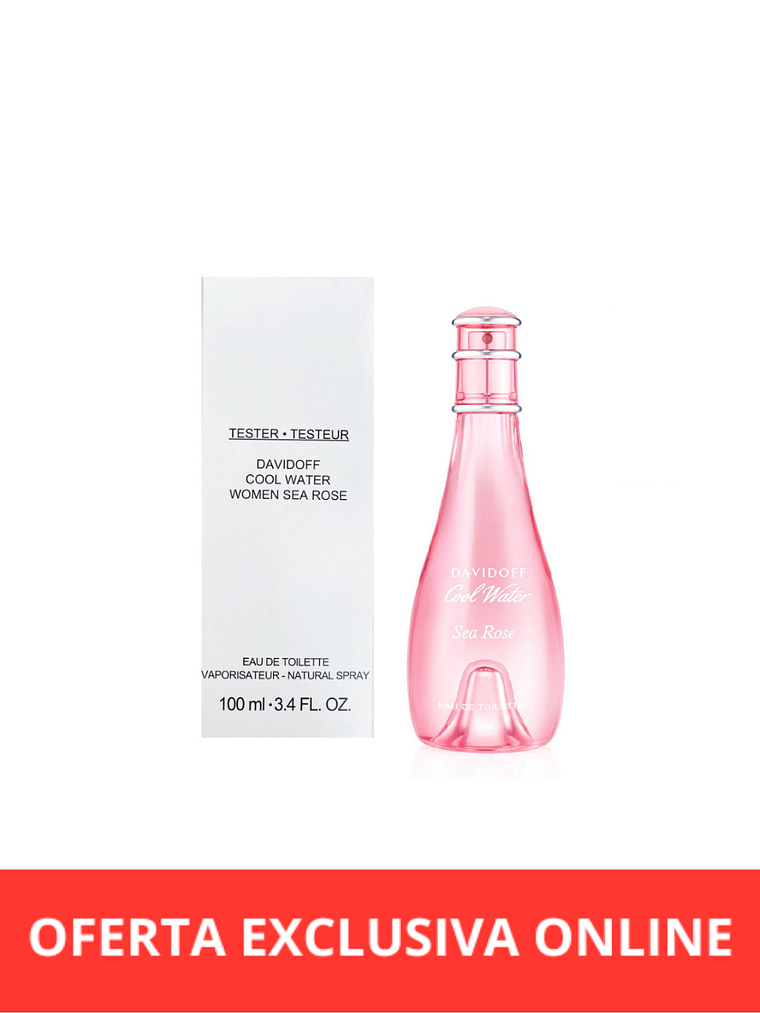 Davidoff Cool Water Woman Sea Rose EDT 100 ML Tester 1