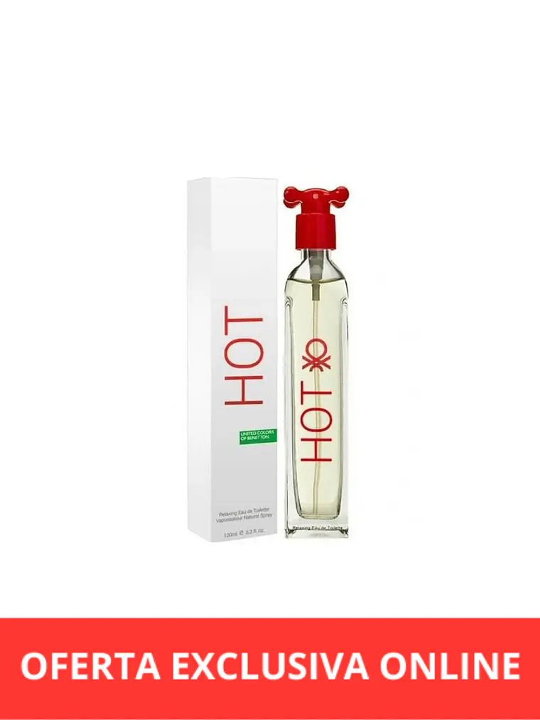 Benneton Hot EDT 100 Ml 1