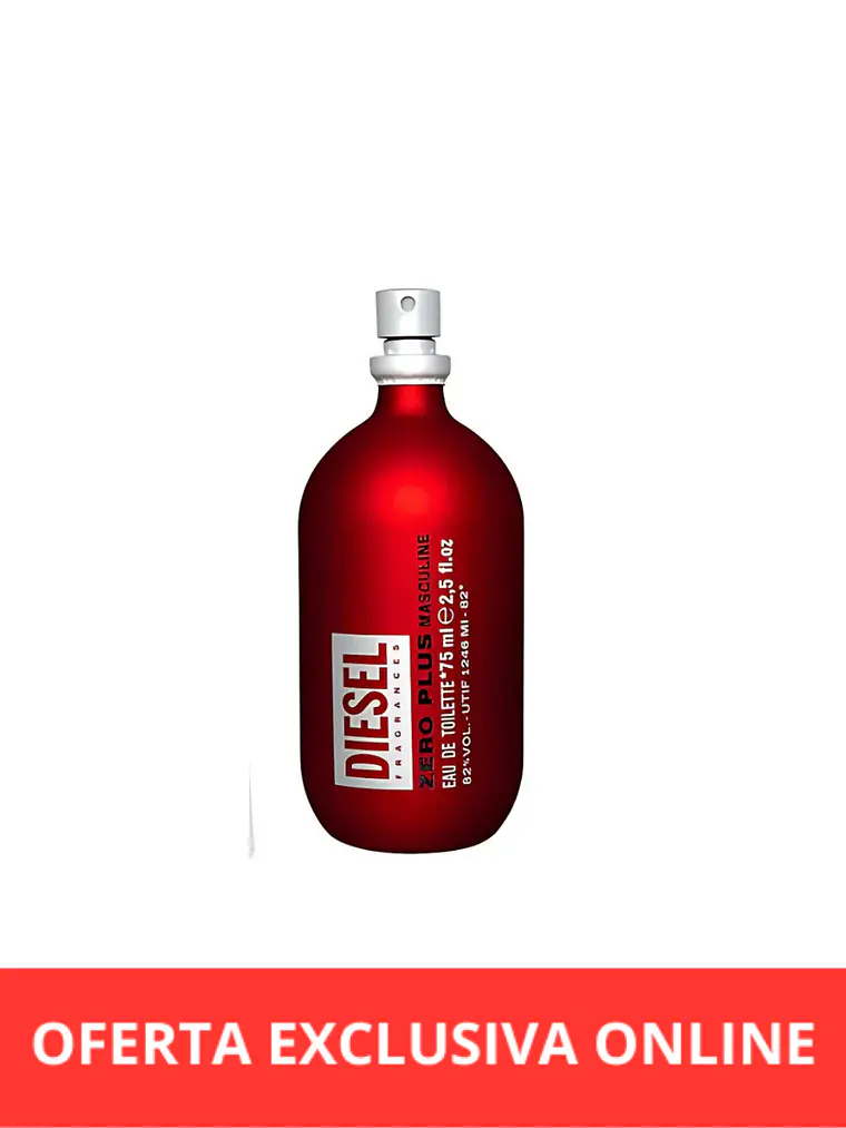 Diesel Zero Plus Men EDT 75 Ml 1