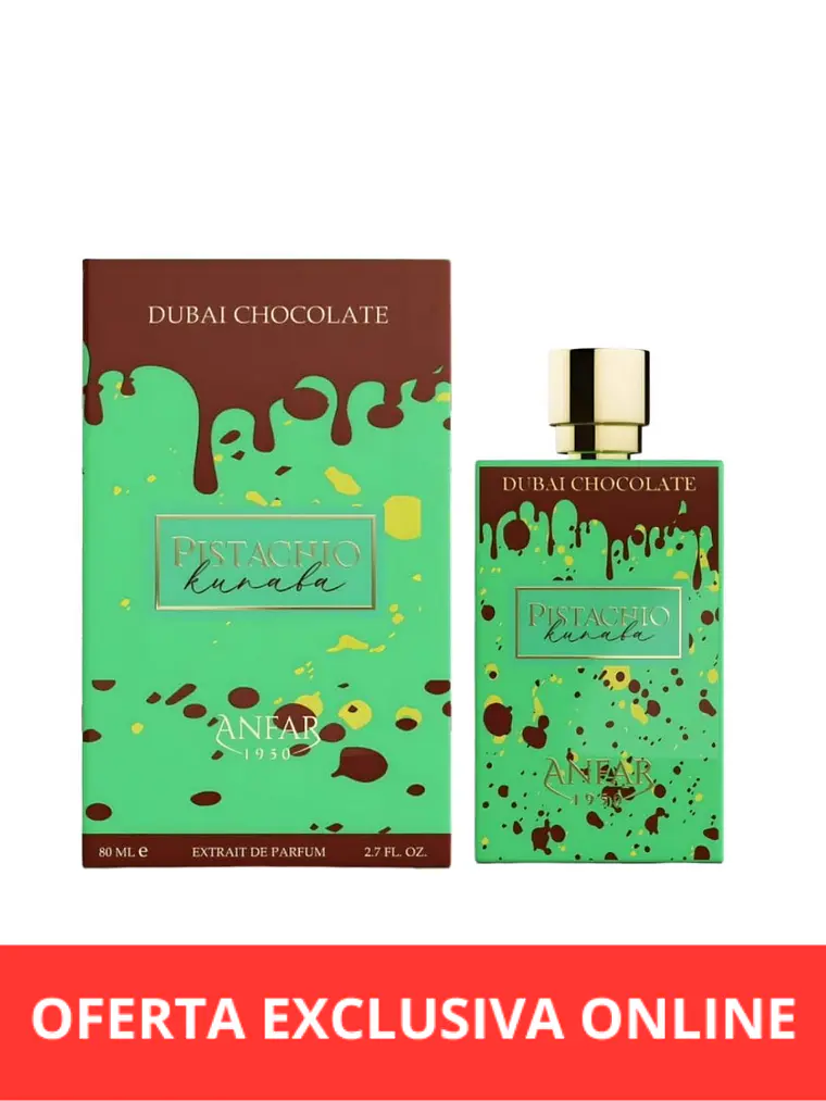 Anfar Pistachio Kunafa Dubai Chocolate Edp 80 Ml Unisex 1