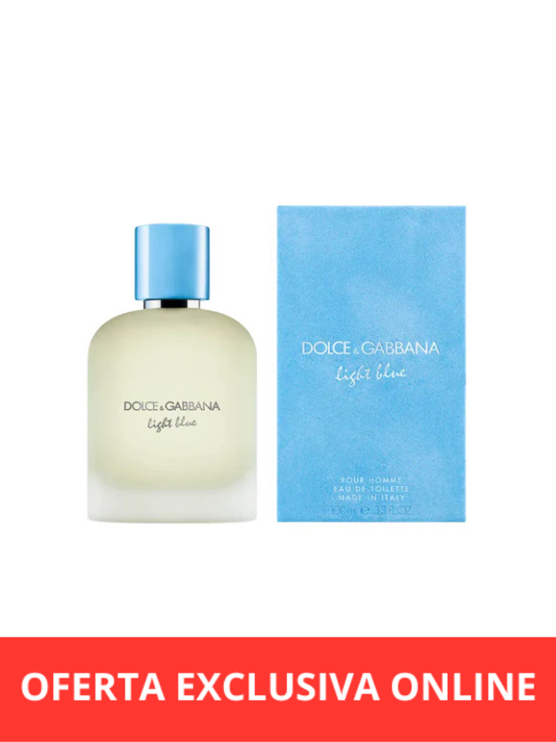 Dolce & Gabbana Light Blue Pour Homme EDT 100 ML (Nueva Presentación) 1