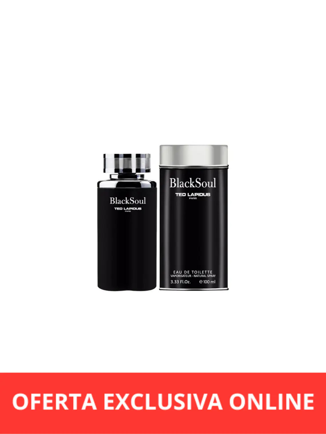 Ted Lapidus Black Soul EDT 100 Ml 1