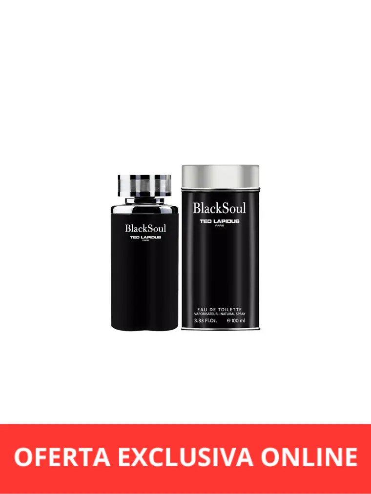 Ted Lapidus Black Soul EDT 100 Ml 1