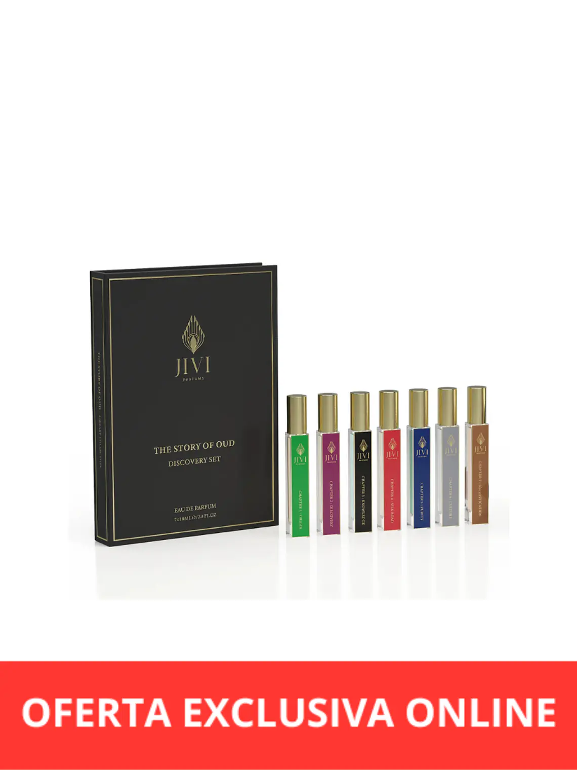 Jivi Story Of Oud Set 7 x 10 Ml Parfums 1