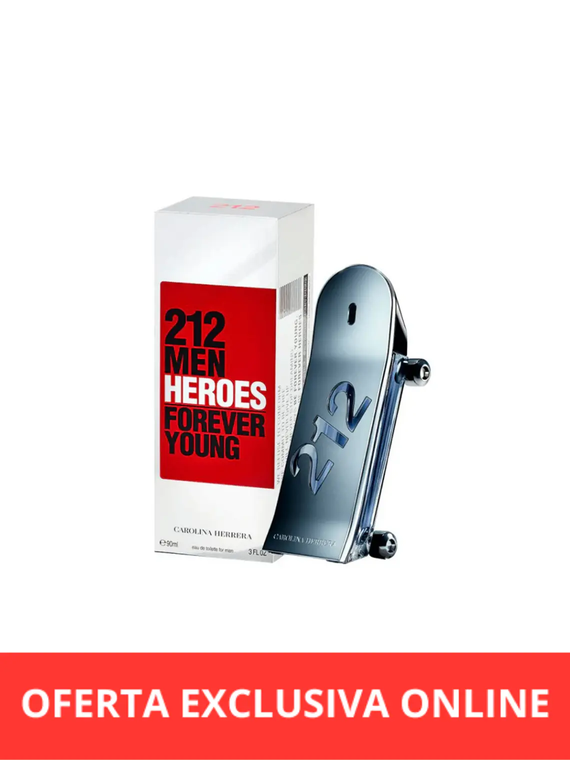 Carolina Herrera 212 Men Heroes Forever Young EDT 90 Ml 1