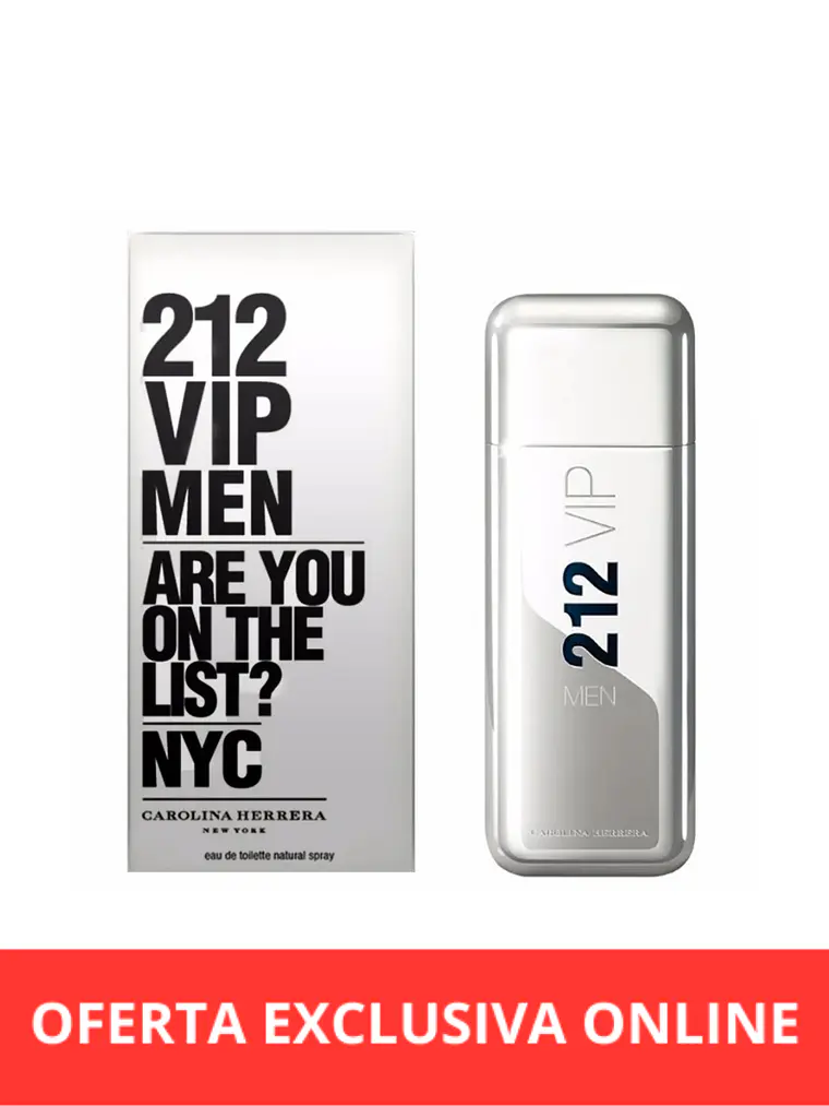 Carolina Herrera 212 VIP Men EDT 100 Ml 1