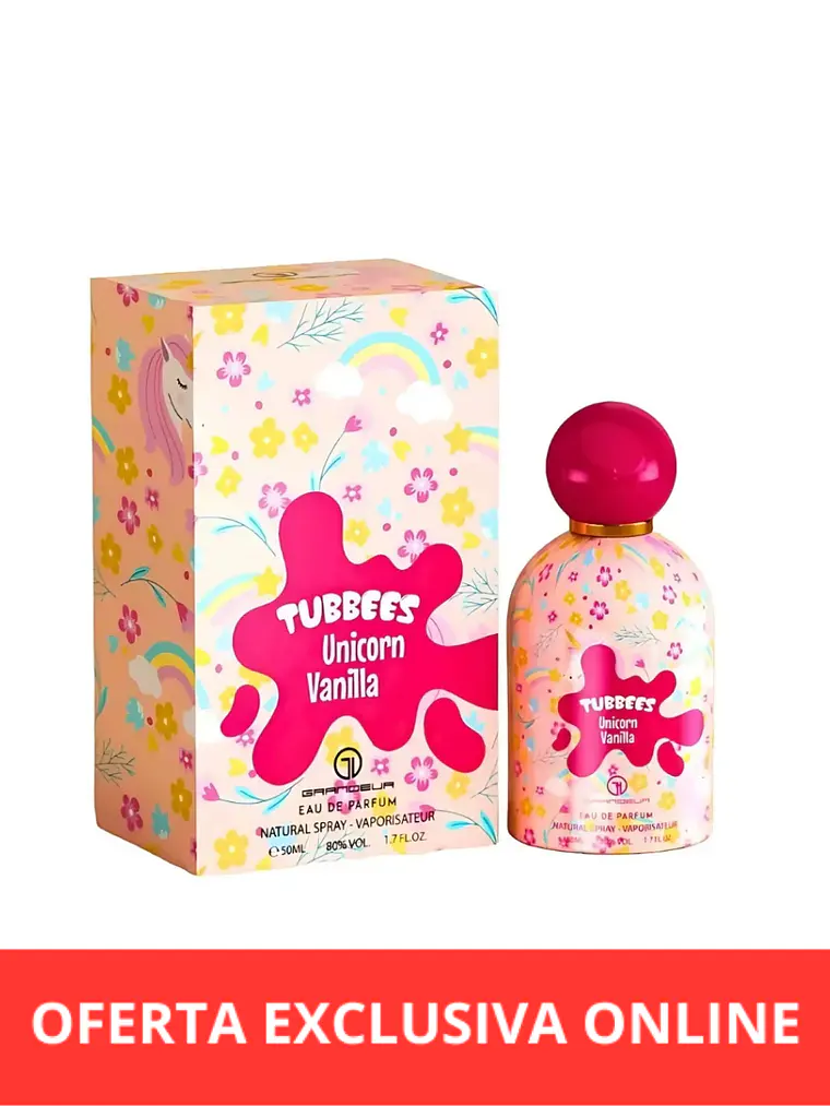 Grandeur Tubbees Unicorn Vanilla EDP 50 Ml 1