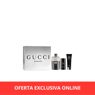 Gucci Set Gucci Guilty Pour Homme EDT 90 Ml + 75 Ml Desodorante + 50 Ml Shower Gel