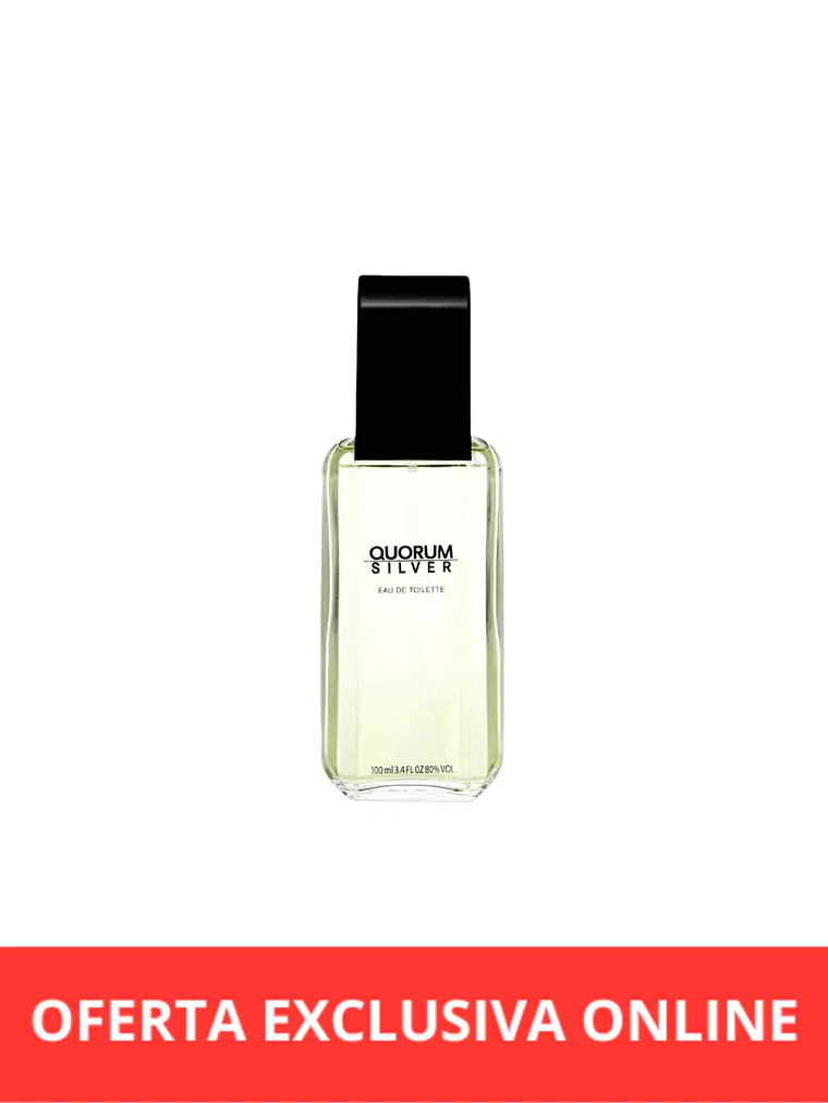 Antonio Puig Quorum Silver EDT Men Tester 100 Ml 1
