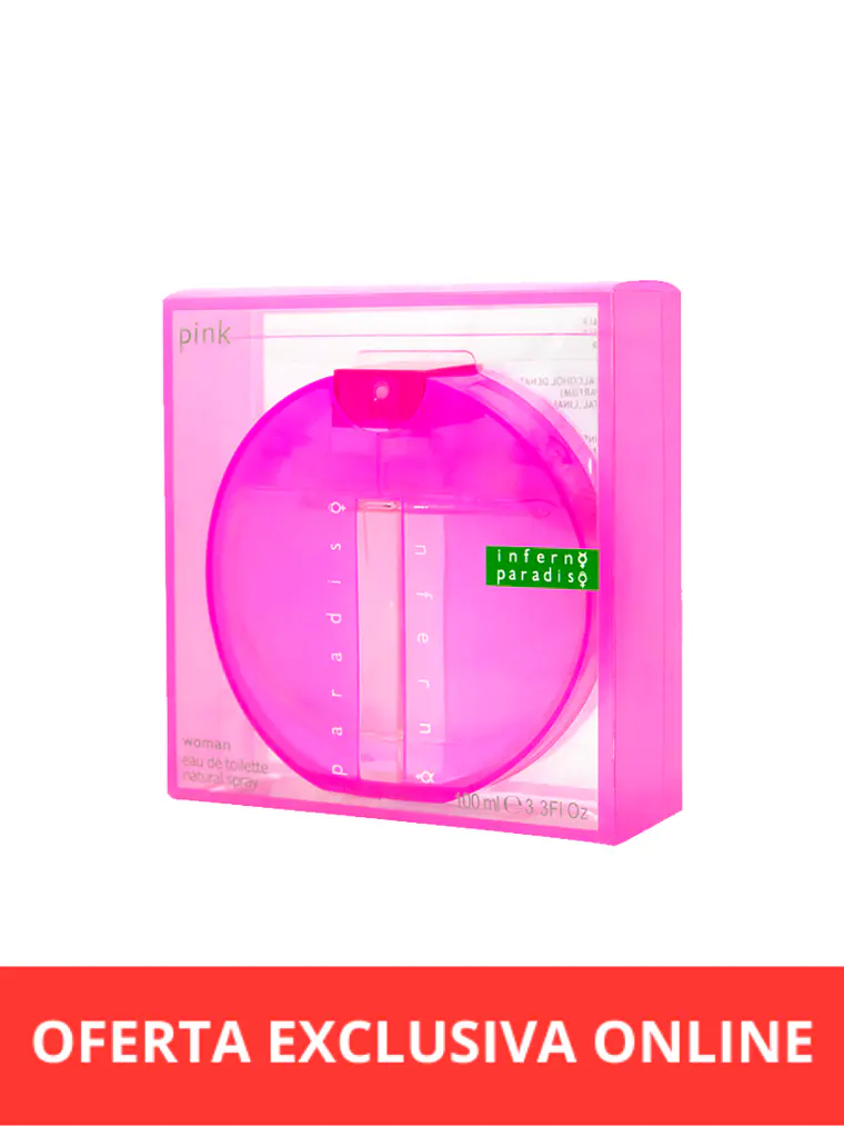 Benetton Inferno Paradiso Pink Woman EDT 100 Ml 1